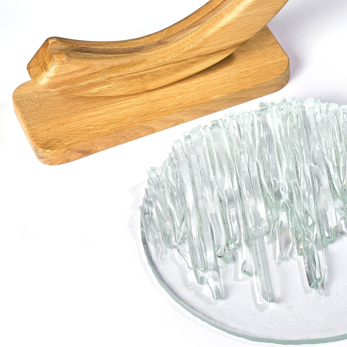 Icicle Cascade Stained Glass Stand