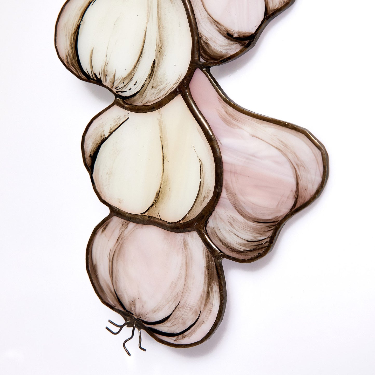 Garlic Stained Glass Kitchen Decor