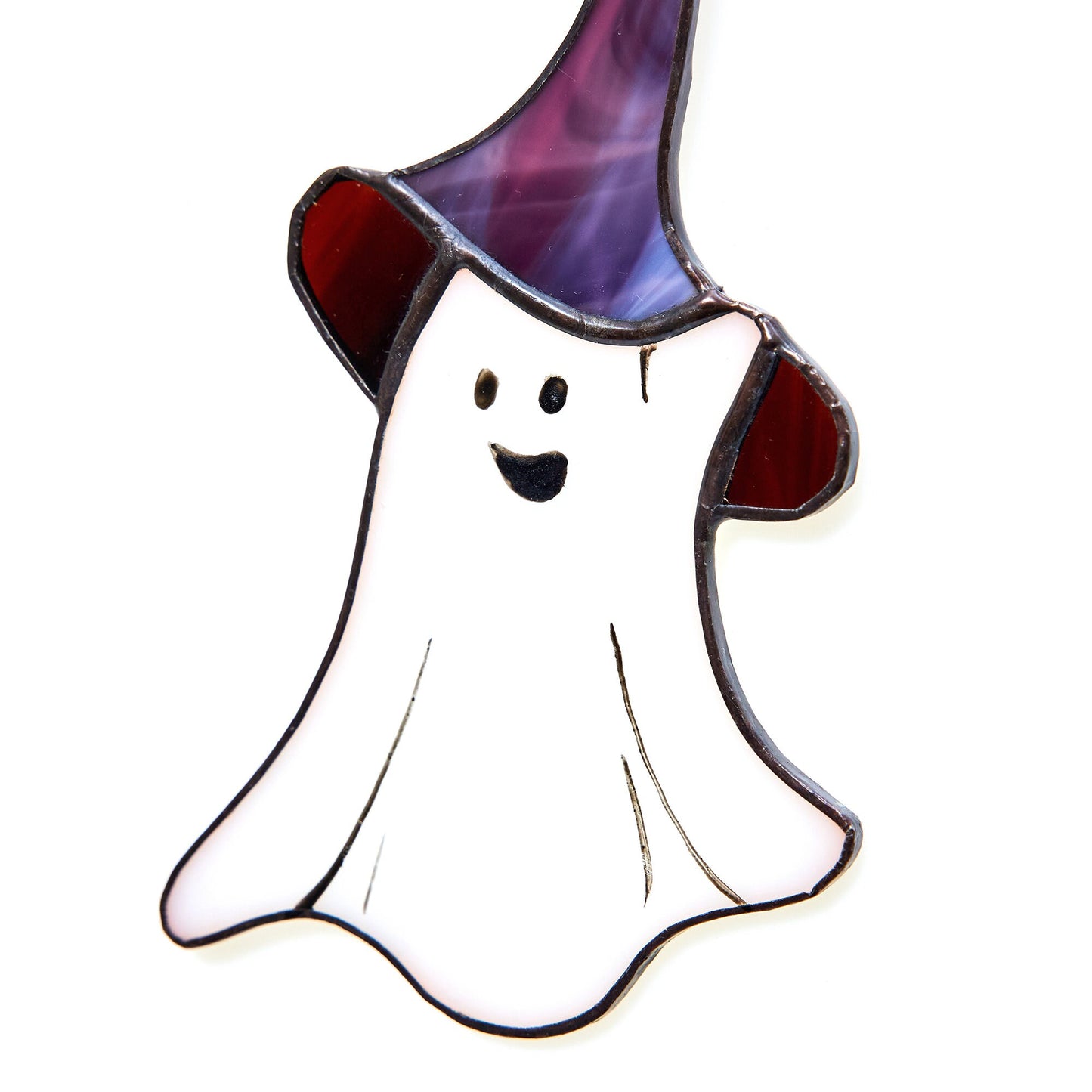 Little Ghost Stained Glass Halloween Decoration