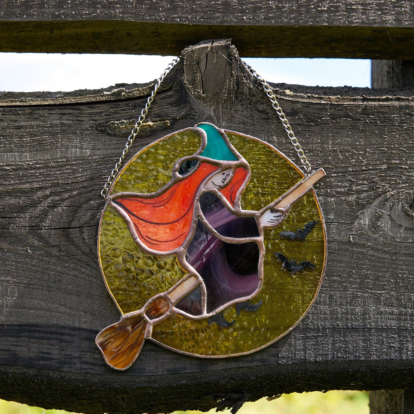 Flying Witch Halloween Decoration