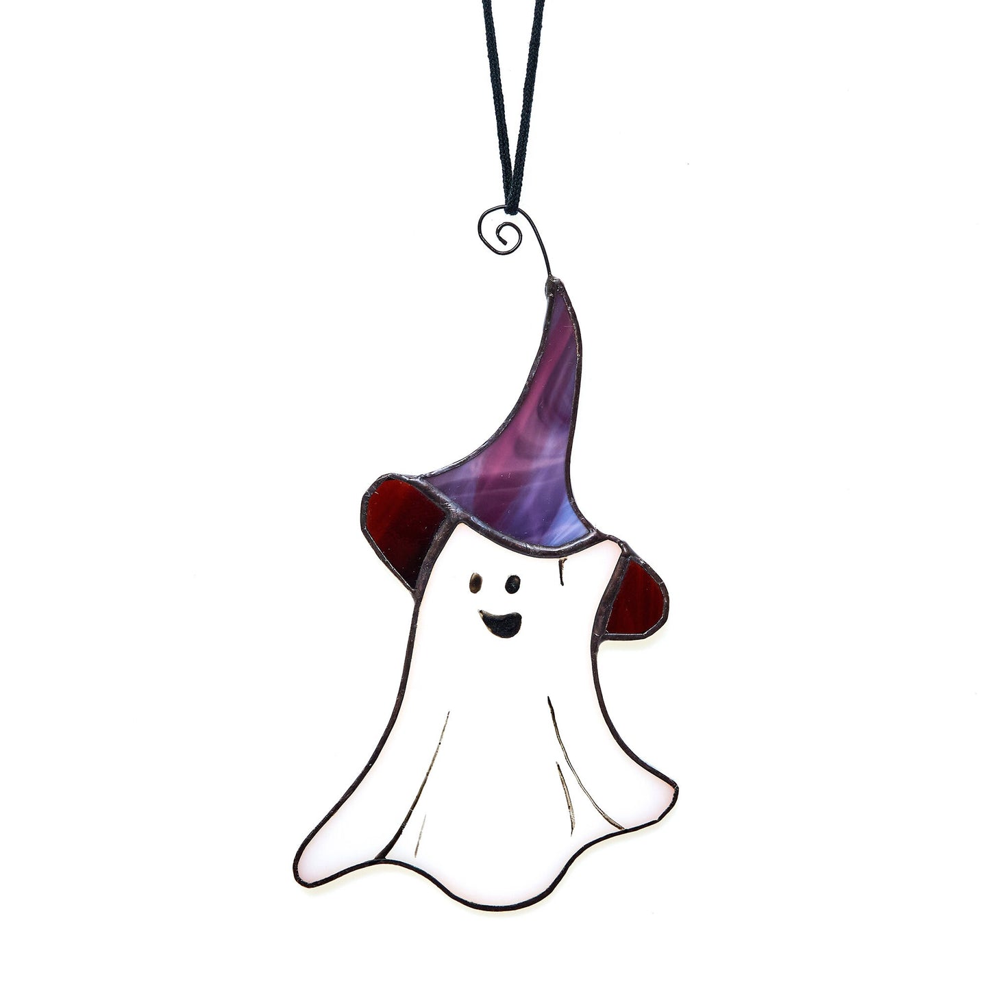 Little Ghost Stained Glass Halloween Decoration