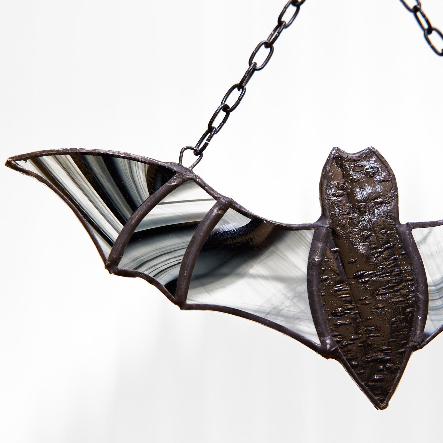 Halloween Bat Stained Glass Decoration