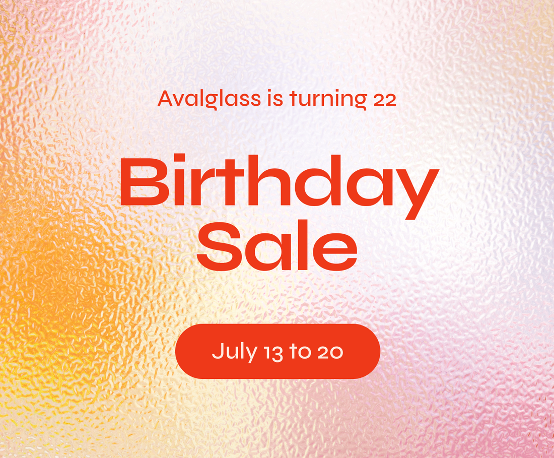 22 Years of Avalglass and Birthday Sale