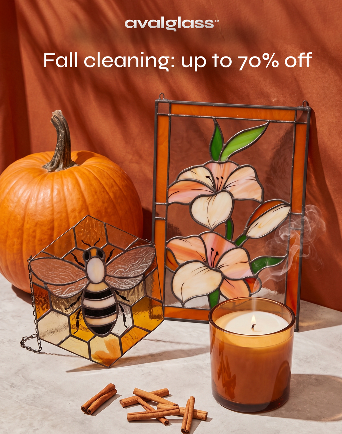Fall cleaning at Avalglass: up to 70% off