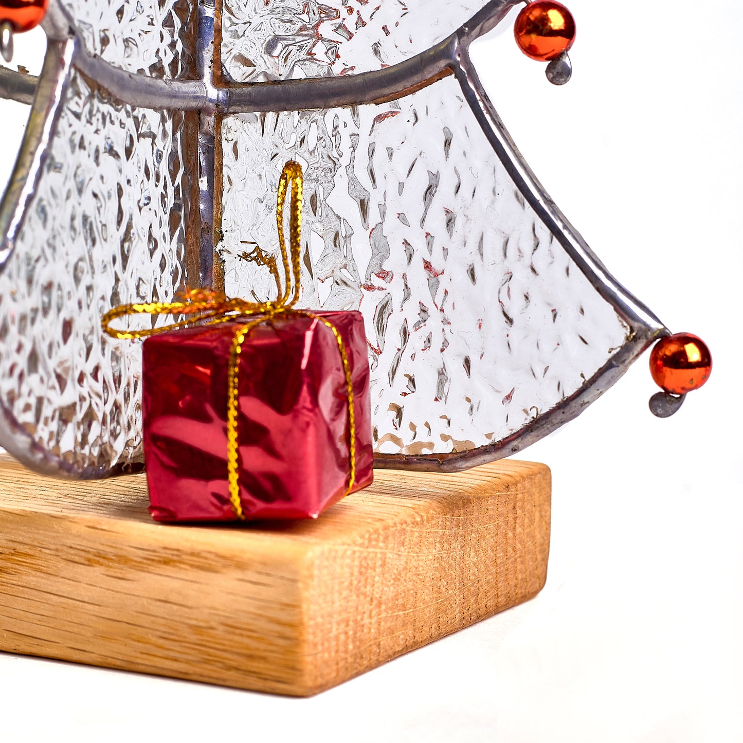 Stained Glass Christmas Trees Candle Holder