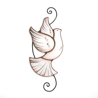 Holy Spirit Dove Stained Glass Suncatcher