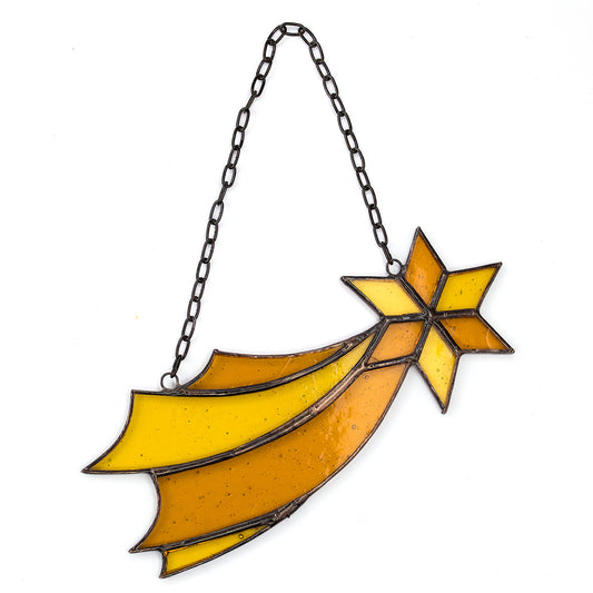 Star of Bethlehem Stained Glass Suncatcher