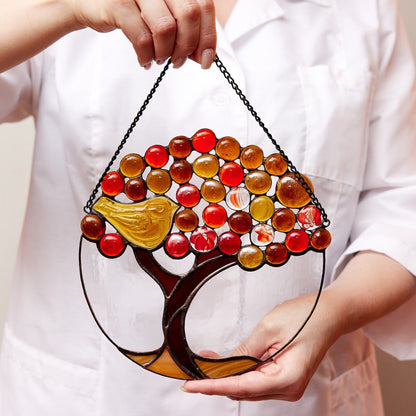 Tree of life Stained Glass Suncatcher
