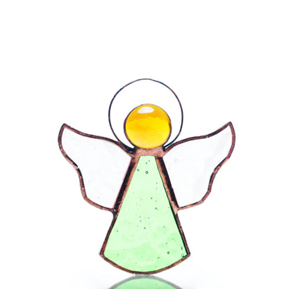 Stained Glass Angel Christmas