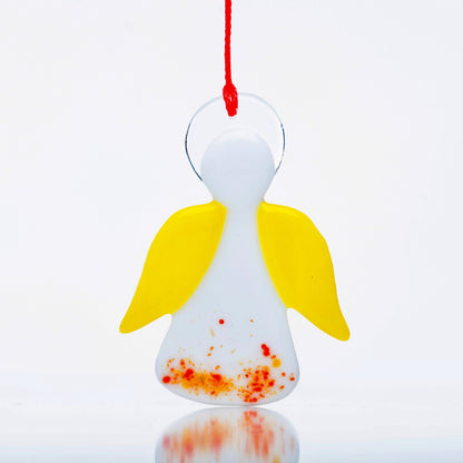 Set of 3/10/20 Fused Glass Angels