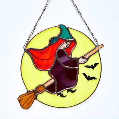 Flying Witch Halloween Decoration