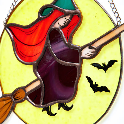 Flying Witch Halloween Decoration
