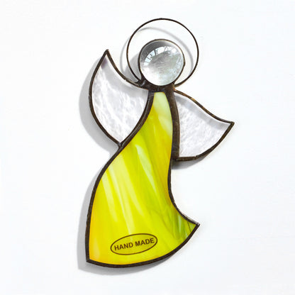 Stained Glass Dancing Angel Ornament